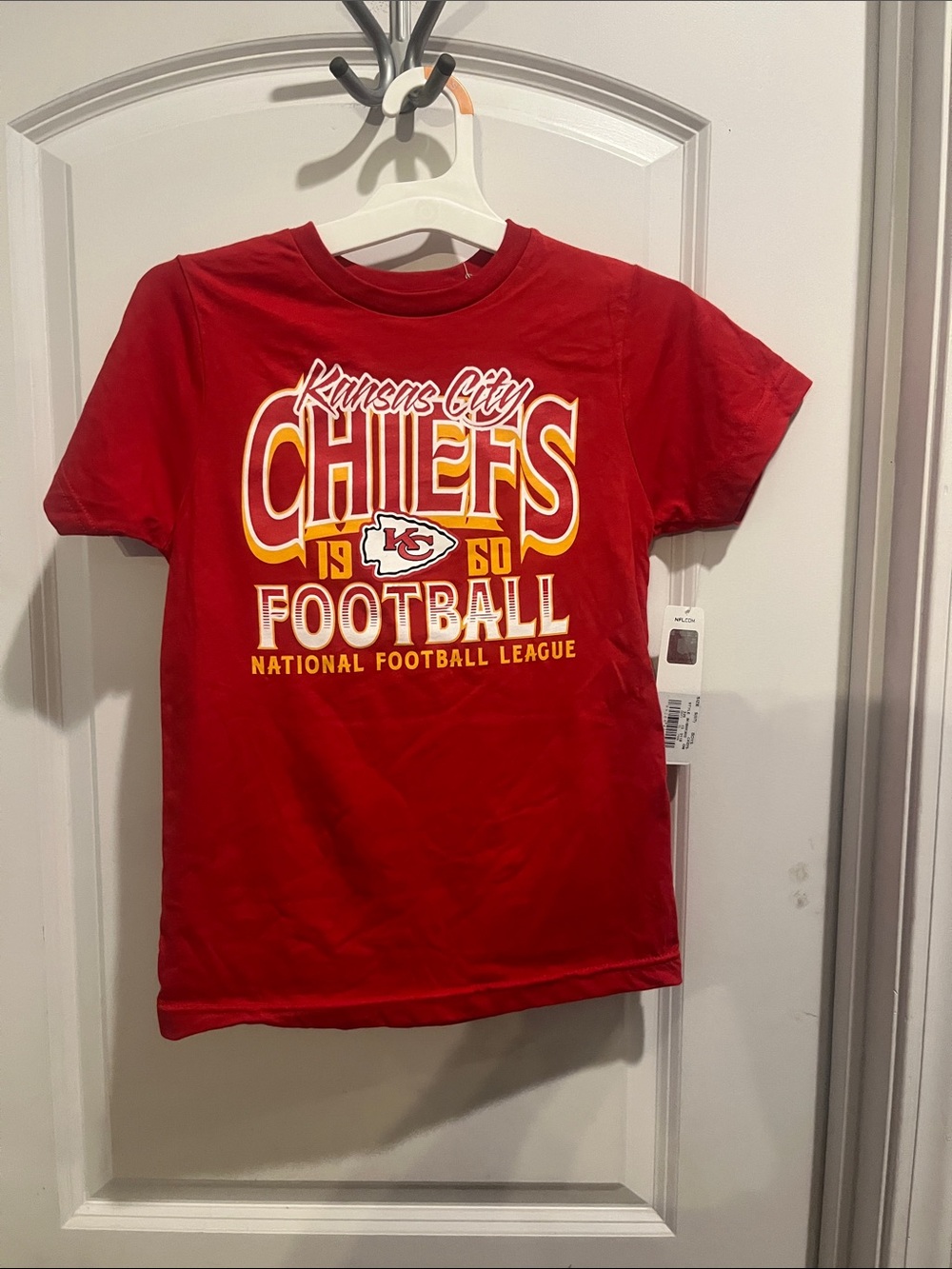 NFL Kansas City Chiefs Red Youth Graphic Tee